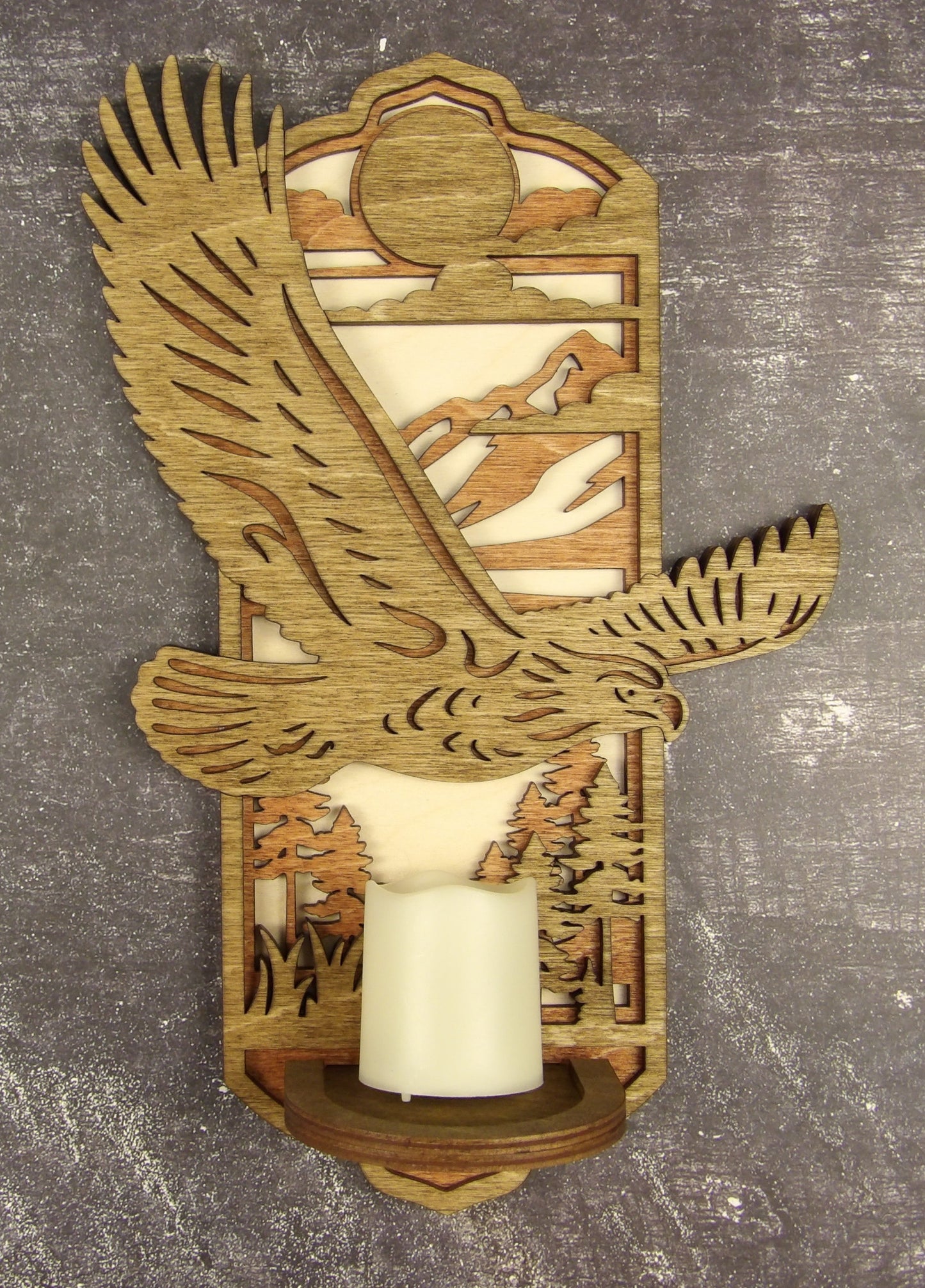 Eagle Candle Sconce