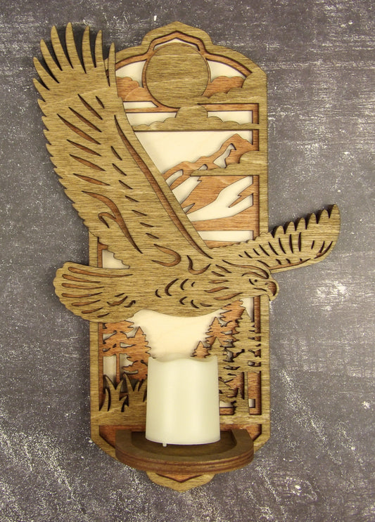 Eagle Candle Sconce