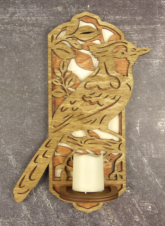 Jay Candle Sconce