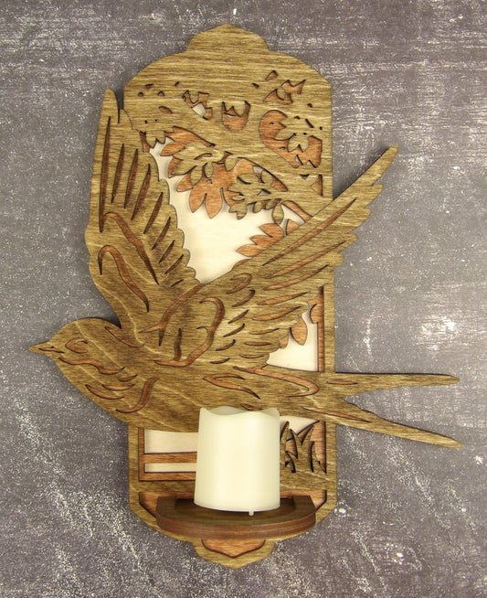 Swallow Candle Sconce
