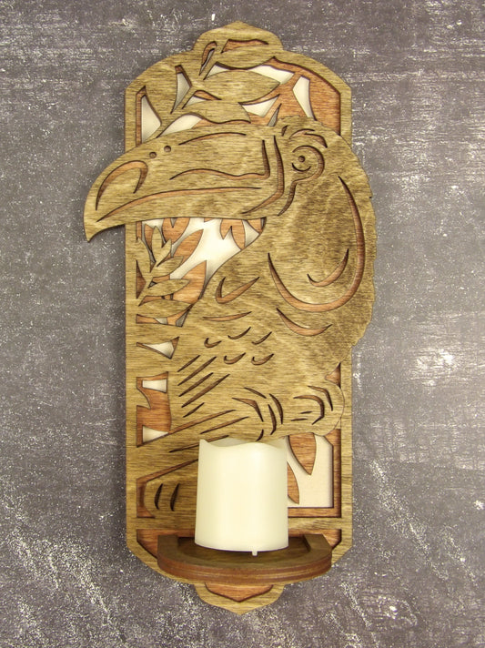 Toucan Candle Sconce